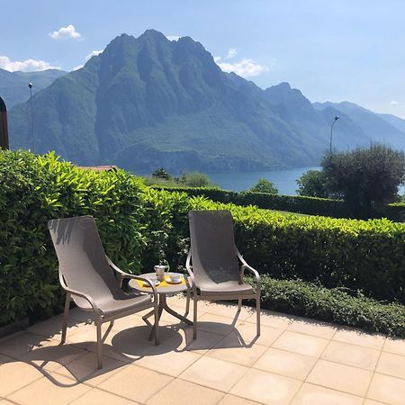 Irina'S House With View On Like And Swimming Pool Leilighet Riva di Solto Eksteriør bilde