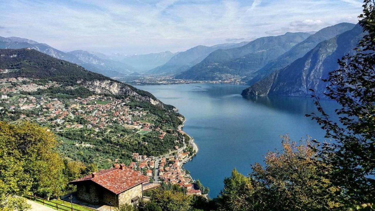 Irina'S House With View On Like And Swimming Pool Leilighet Riva di Solto Eksteriør bilde