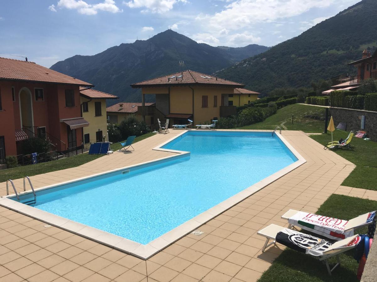 Irina'S House With View On Like And Swimming Pool Leilighet Riva di Solto Eksteriør bilde
